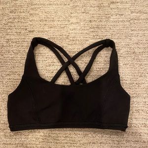 girls black ivivva sport bra